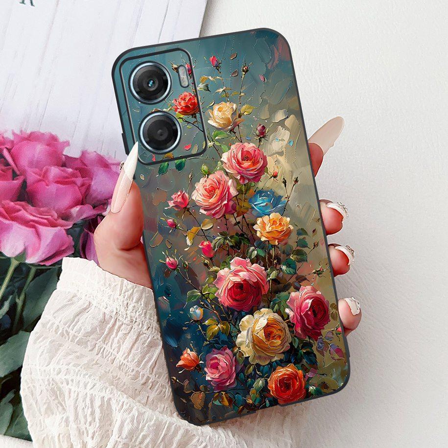 Чехол для Motorola Moto G06 6,88" Популярный Мраморный Бантик Мягкий Черный Силиконовый Чехол для Moto G06 Power G 06 XT2535-1 XT2535-2 Capa