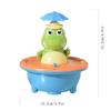 Baby Bath Toys Perfect For Bathtub Fun  Pool Sprays - 6 Pcs Water Jet Style Cute Crocodile Shape Infant Ideal Holiday Gift