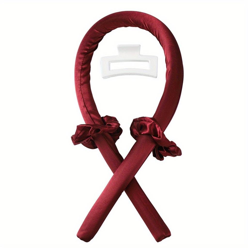 Безопасные бигуди для длинных волос, щипцы для завивки без нагрева, повязка на голову, без нагрева, кудри для сна на ночь, инструмент для укладки ленивых волос своими руками