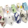 Cute Linen Tie, Cartoon, 6cm, Funny Fruit Tie, For Men, Narrow Slim NeckTie, Accessories