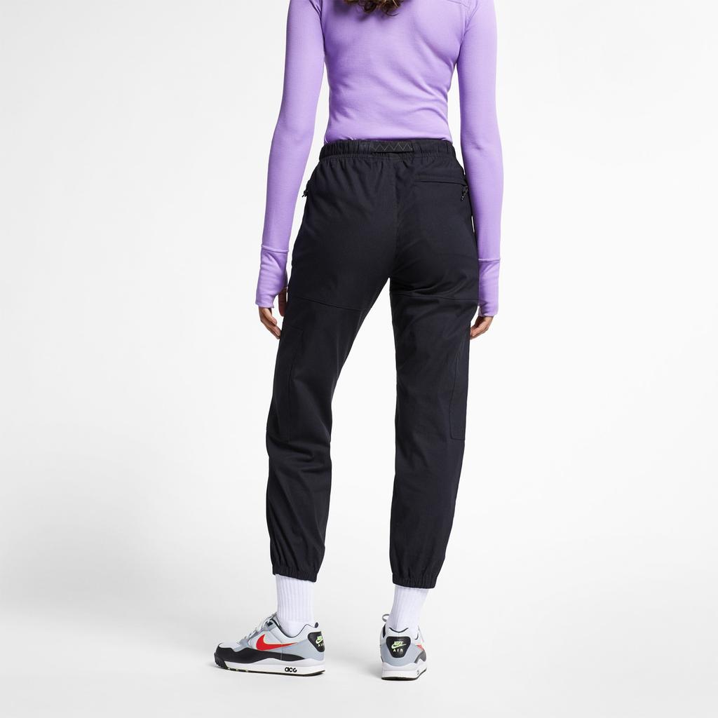 Nike Серия ACG, уличные альпинистские брюки с регулируемой талией, женские брюки черного цвета CD6801-010