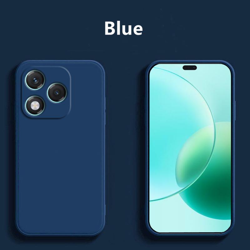 For Honor 400 Lite Case For Honor 400 Lite Cover Original TPU Luxury Shockproof Liquid Silicone Protective Phone Cover 400 Lite