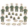 Specia Force Tactical Vest Helmet Soldier MOC SWAT City Mini Figures Army Police Parts Building Bricks Toys