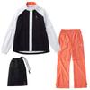 Coq Sportif съемная регулируемая талия и PK00 S [Le Golf] Дождевик, легкий, эластичный, комплект, гибкий, водостойкий, дышащий, рукава,