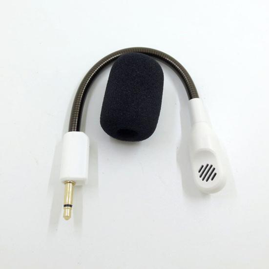 Gaming Headset Microphone Replacement for BlackShark V2 V2Pro V2SE 3.5MM Detachable Noise Reduction Wireless Headset Boom MIC with Foam