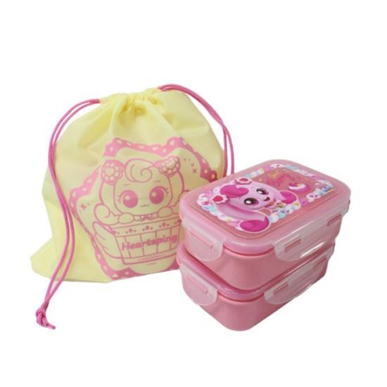 Leburn Baby's Sweet and Sour Catch Tinniping Picnic 2-уровневый ланч-бокс + сумка, популярный персонаж в Корее