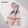 PLAYSISTER 100% Cashmere Plaid Scarf
