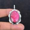 Rhodonite Pendant 925 Sterling Silver Pendant Gemstone Jewelry Handmade Unique Pendant Statement Pendant Gifts for Her Latest Design Jewelry