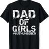 Мужская футболка в подарок от дочерей Смешная футболка Папа девочек #В меньшинстве