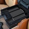 Для Dodge Ram 1500 2500 3500 2019-2026 Центральный подлокотник Ящик для хранения Противоскользящий лоток Органайзер Аксессуары для интерьера Черный