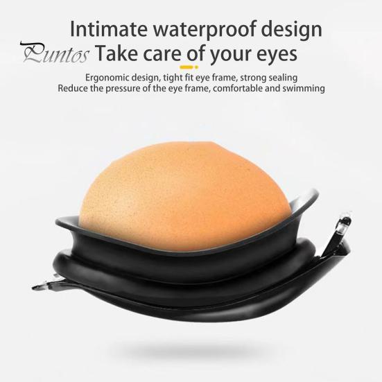 Kids Swimming Glasses Ergonomic Design Adjustable Anti-Fog UV Protection Swim Eyewear Diving Glasses for Children