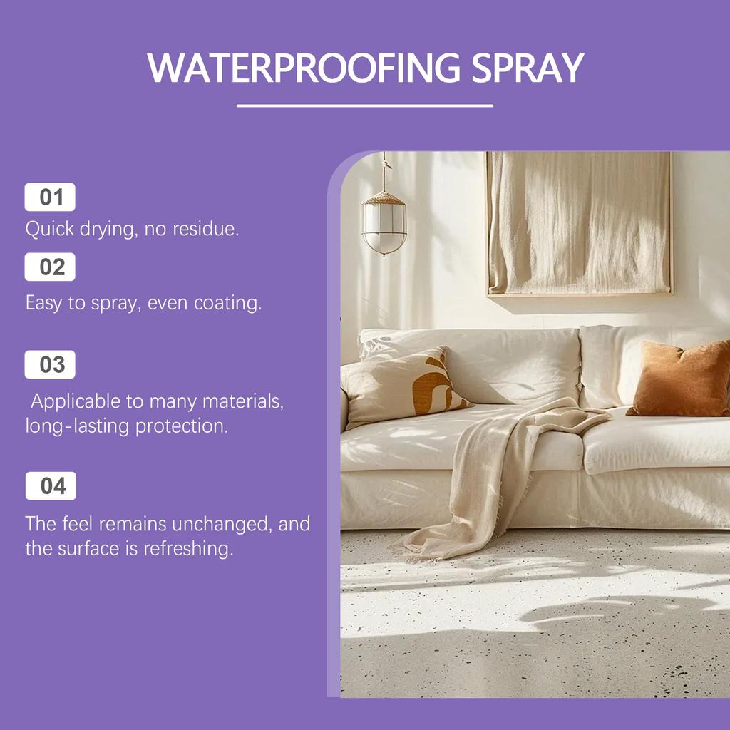 Waterproof Spray For Interior Decoration Furniture, Fouling Spray For Sofas And Car Seats,100ml