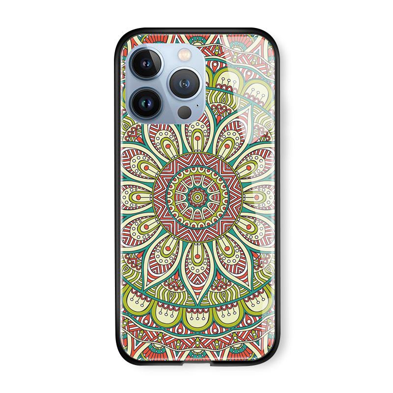 Чехол для телефона из закаленного стекла для iPhone 11 12 13 14 15 16 17 Redmi 10 12 14C Note10 Note14 Xiaomi 11Lite PocoC75 Мягкий край Ударопрочный Гладкий чехол