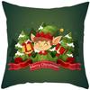 Чехол на рождественскую подушку для дивана, спальни, новогоднего домашнего декора, веселого праздничного подарка, 45x45 см