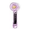 Portable USB Handheld Fan with Strong Wind, Climbing Hook, and Atmosphere Light