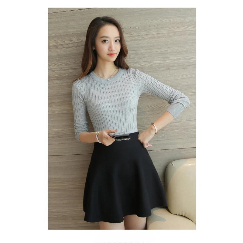 Women Sweater High Elastic Solid Turtleneck Fashion Sweater Women Slim Sexy Hight Bottoming Knitted Pullovers
