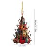Acrylic Christmas Decorations Music Theme Party Xmas Tree Ornament New Guitar Ornaments  Gifts