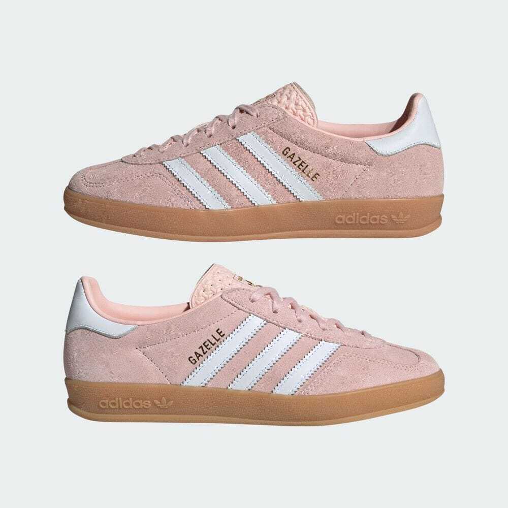 IH5484 adidas Originals Gazelle Indoor Песочно-розовый Обувь Белый Резина (Женский)