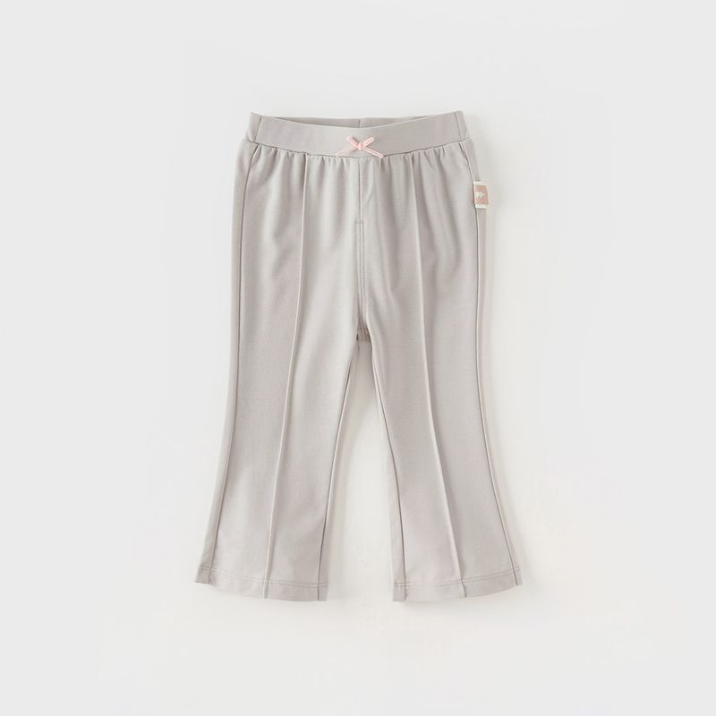 Dave & Bella Spring and Summer Western Style Baby Girl's Cropped Pants