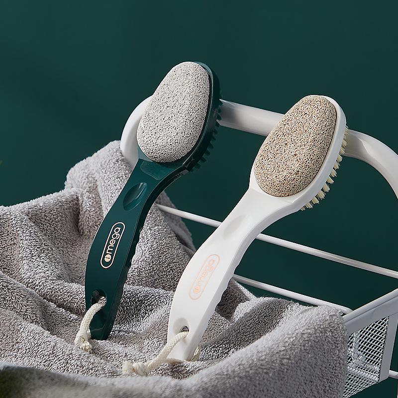 Двусторонний скрабер для ног и удалитель мозолей – Полировщик пяток и эксфолиатор кожи