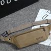 Canvas Fit Waistpack Мобильный поясной рюкзак мужской спортивный на открытом воздухе для отдыха на бега Защита от кражи Ультратонкий Невидимый