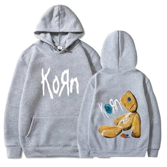 Korn Музыкальный Концерт Рок-группа Мировой Тур Худи Персонализированный Уличный Универсальный 2024 Осень/Зима Модный Пальто