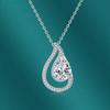 BELLA BOX Drop Shaped Pendant Necklace Multiple Colour Fashion Wedding Engagement Jewelry