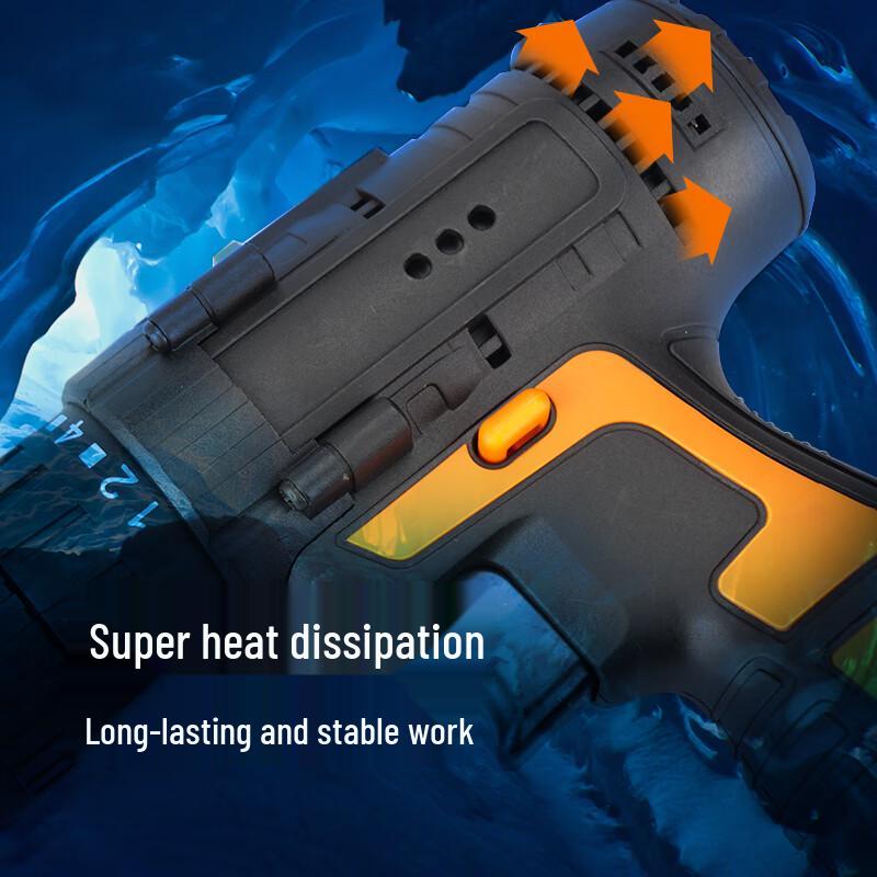 Haisidick Cordless Electric Screwdriver Drill Set CN plug (adapter included)