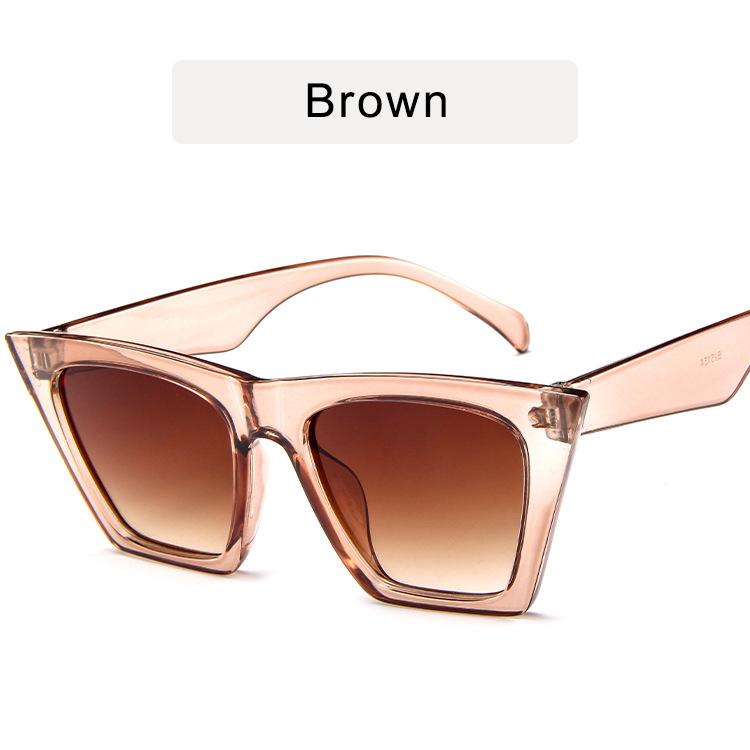 Higodoy Fashion Retro Square Women Sunglasses Brand Designer Luxury Ladies Vintage Eyewear Sol  Mirror Sun Glasses UV400