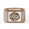 UGEARS Mechanical Models 3-D Wooden Puzzle - Treasure Box w/Key (Secret Hidden Puzzle)