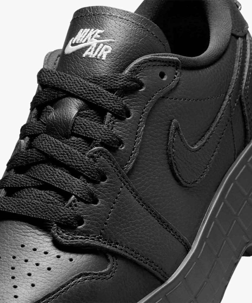 Nike Air Jordan 1 Brooklyn Low W - Черный:белый:Металлический черный / Hf3184-001