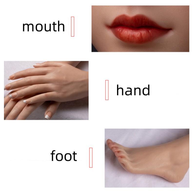 Physical Fun Doll TPE Material Jelly Chest Men's Non Inflatable Pluggable Adult Sex Doll