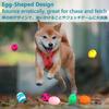 SCHITEC Dog Toys with Sounds Chew Ball Stress Lack of Egg Suitable for Puppies and Small Dogs [9-piece Set] Toys, Toys, Relief, Exercise, Shape,