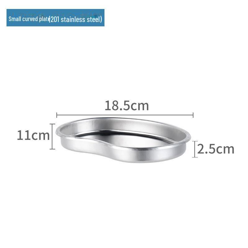 Stainless Steel Disinfection Tray with Holes and Cover, High-Temperature Square Instrument Tray