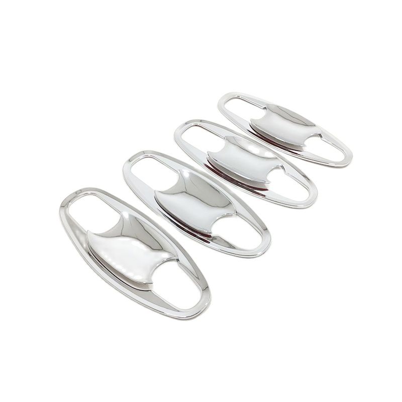 Автомобильная внешняя боковая дверная ручка, декоративная наклейка, чехол для Toyota Land Cruiser 200 2016-2018, хромированные аксессуары для стайлинга