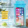 Waterproof Phone Pouch, Touchscreen, Triple-Seal Protection for Drifting & Water Activities