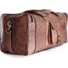 Кожаные спортивные сумки, большие 24-дюймовые квадратные вещевые сумки для путешествий, спортзала, спортивной недели на ночь