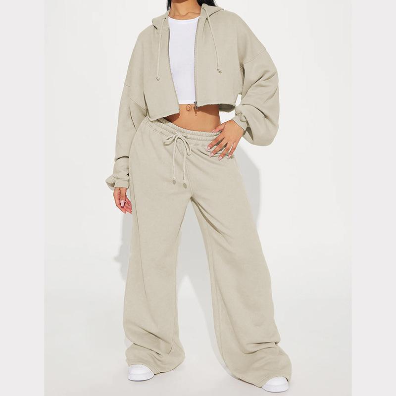 2026 New Spring Fall Women's Fashion Long Sleeve Sport Casual Hoodie Set 2 Piece Loose Slim Letter Print Top with Jogger Pants