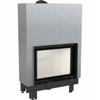 Steel Fireplace KRATKI MBA 17 kW Ø 200 Lift-up Self Closing Door