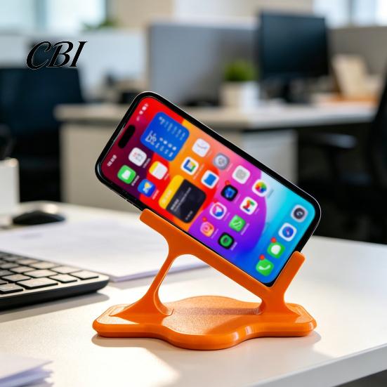 Mechanical Balance Phone Stand Lazy Stand, Ergonomic Curved Holder for Side Lying Bed Desktop Sofa, Hands-Free Cradle Watching Video, Portable