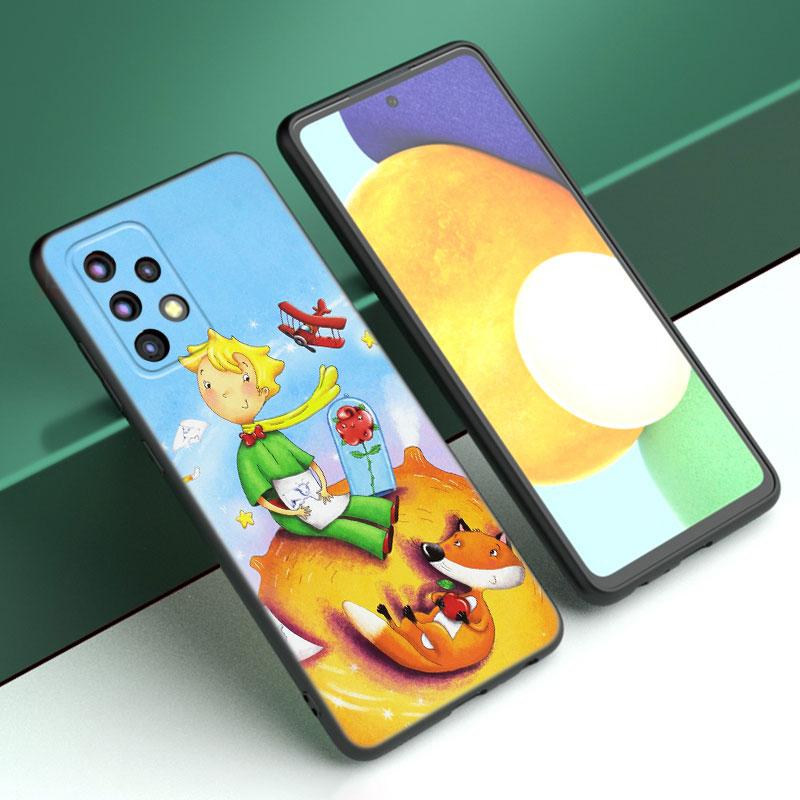 Чехол для телефона Art Little Prince для Samsung A04 A21 A30 A50 A52 S A13 A14 A22 A23 A32 A53 A73 5G A11 A12 A31 A33 A51 A70 A71 A72