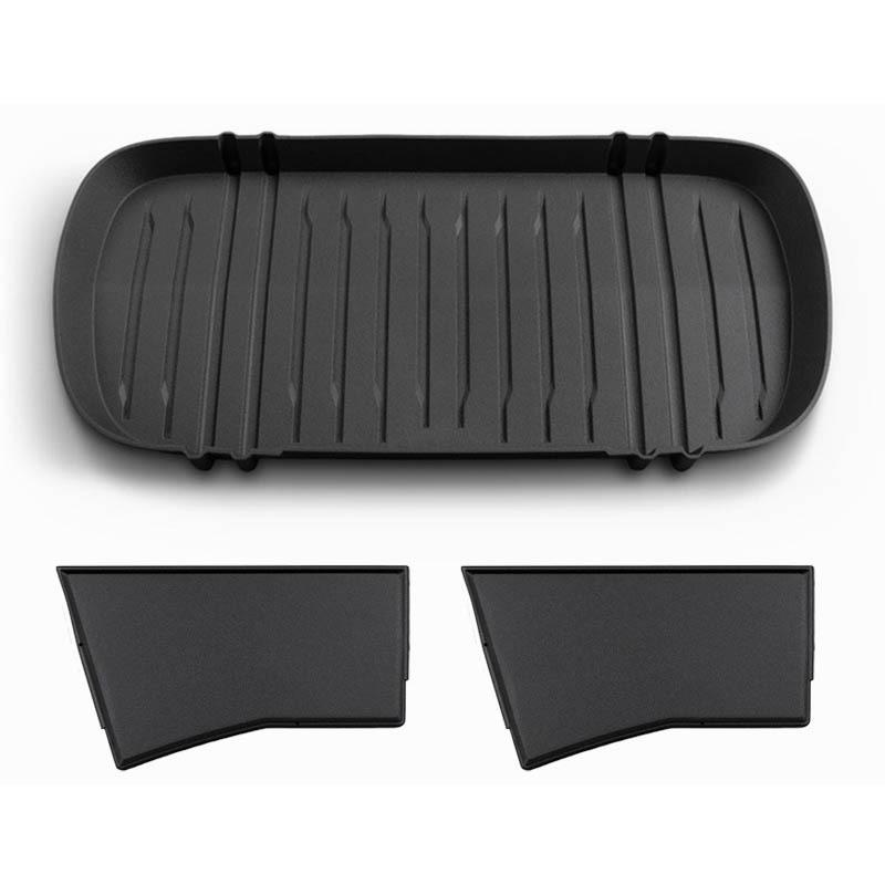 For Tesla Model Y Juniper 2025 Front Rear Trunk Mat TPE Carpet Waterproof Pads Protective Cover Trunk Cargo Liner Dividers Tray