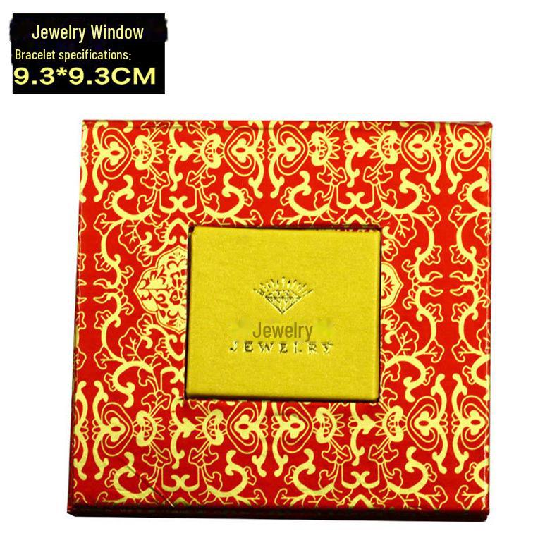 Подарочная коробка для корейских ювелирных изделий высшего качества: Упаковка для кольца, кулона, ожерелья, серег, браслета