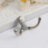 1Pc Double Head Robe Coat Hooks for Wall Door Key Bag Towel Hanger Holder Vintage Wall Mounted Storage Hook Bathroom Organizer
