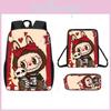 Мультяшный Рюкзак Рождественская Сумка через Плечо Пенал Набор из Трех Предметов