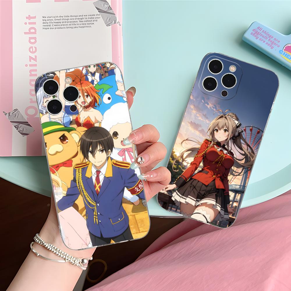 Чехол для телефона Amagi Brilliant Park для iPhone 17 16 15 14 13 12 11 X XR XS Air Pro Max Plus Mini Прозрачный Цветной Чехол Роскошный Красивый