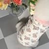 Autumn And Winter Thickened Pet Cotton Coats Can Be Used As Traction Dog Clothes In Winter To Keep Warm Teddy Bichon Pomeranian Poodle Small Dogs