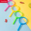 Kids' 60mm Handheld Color Magnifying Glass - Educational Science Toy