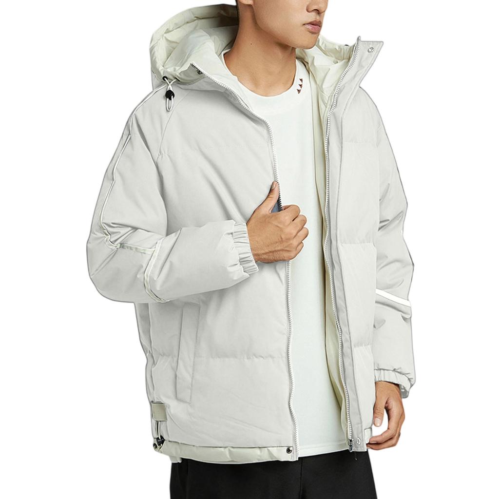 Men's And Women's Loose Hooded Hood Cotton-Padded Jacket Coat