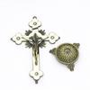 Christian Catholic Cross Decoration Ornament Catholic Symbol Statue Crucifix Pendant Desktop Decoration